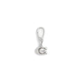 COACH Women's Collectible Signature Jewelry Charm - color: C Stone Crystal/Rhodium