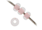 Miyuki Seed Bead 11/0 APX.22g - Cry.Baby Pink Lined Semi-Frosted Japanese Glass Seed Beads - color: Cry.Baby Pink Lined Semi-Frosted