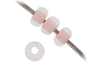 Miyuki Seed Bead 11/0 APX.22g - Cry.Baby Pink Lined Semi-Frosted Japanese Glass Seed Beads - color: Cry.Baby Pink Lined Semi-Frosted