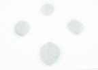 The Bead Chest Leaf Sea Glass Pendants, Frosted Matte Eco-Friendly Translucent Recycled Glass Charms for Jewelry & Necklace Making - color: Clear, size: Leaf