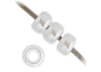 Miyuki Japanese Glass Seed Beads 22gms 11/0 in White Pearl Ceylon - color: White Pearl Ceylon
