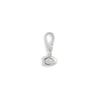 COACH Women's Collectible Signature Jewelry Charm - color: C Stone Crystal/Rhodium