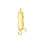 14K Yellow Gold Jewelry Clasp Necklace Extender Clasp Bracelet Extension Connector for DIY Necklace Bracelet Anklet Jewelry Making, 14K Gold Clasp for DIY Jewelry Making (Style 9) - style: Style 9
