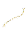 gorjana - 3 in. Extender Chain - Gold, Rose or Silver - Lightweight Design - Spring Ring Closure - color: Gold plated