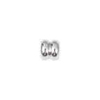 BEADIA Stainless Steel Spacer Beads 8x9mm Double Threaded Loose Charm Caps Beads for DIY Jewelry Making 10pcs with 6mm Hole - color: 8x9mm 6mm