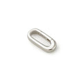1PC 925 Sterling Silver Lobster Clasp,Tiny Oval Necklace Shortener Spring Ring for Jewelry Finding Necklace Bracelet (Silver(S))