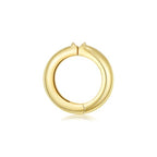 14K Gold Jewelry Clasp Necklace Extender Clasp Bracelet Extension Connector for DIY Necklace Bracelet Anklet Jewelry Making (Style 15) - size: Style 15-Yellow