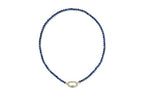 Kendra Scott, Women's, Emery Beaded Strand Necklace - color: Gold Dark Blue Qrtz