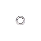 BEADIA Stainless Steel Spacer Beads 5x3mm Rondelle Loose Charm Caps Beads for DIY Jewelry Making 100pcs with 2.5mm Hole - color: 5x3mm 2.5mm