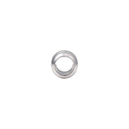 BEADIA Stainless Steel Spacer Beads 8x9mm Double Threaded Loose Charm Caps Beads for DIY Jewelry Making 10pcs with 6mm Hole - color: 8x9mm 6mm