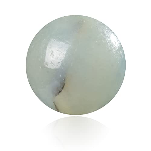 100pcs Natural Stone Round Genuine Loose Smooth Crystal Beads Gemstone for DIY Charm Bracelet Necklace Earring Jewelry Making Accessories - color: Color Amazonite, size: 8MM（100pcs）