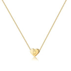 Turandoss Mothers Day Gifts for Mom Wife - Dainty 14K Gold Plated Heart Initial A-Z Pendant Letter Heart Necklace Birthday Mothers Day Gifts for Women Girls - style: D