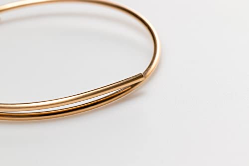21 Gauge, 14/20 Yellow Gold Filled Wire (Round) Dead Soft 14K Gold Filled Made in USA - 1FT by CRAFT WIRE - size: 21 Gauge, style: 1 Foot