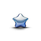 Mother Heart Charms for Bracelets Love Mom Flowers Charm Jewellery for Women - style: Blue Star