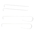 Fashionable Beading Needle Set of 4 Sturdy Jewelry Making Tools Accessory Portable for Craft Supplies Men and Women