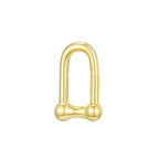 14K Gold Jewelry Clasp Necklace Extender Clasp Bracelet Extension Connector for DIY Necklace Bracelet Anklet Jewelry Making (Style 11) - size: Style 11-Yellow