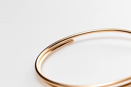 18 Gauge, 14/20 Yellow Gold Filled Wire (Round) Dead Soft 14K Gold Filled Made in USA - 1FT by CRAFT WIRE - size: 18 Gauge, style: 1 Foot
