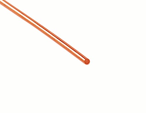 21 Gauge, 99.9% Pure Copper Wire (Round) Dead Soft CDA #110 Made in USA - 1LB (420FT) by CRAFT WIRE - size: 21 Gauge, style: 1LB