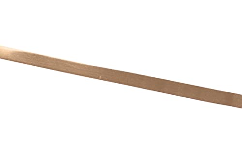 Bezel Strip 14/20 Yellow Gold Filled Wire 1/8" x 26 Gauge Single-Clad 1 Foot by CRAFT WIRE - size: 1/8" x 26 Gauge, style: 1 Foot