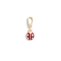 COACH Women's Collectible Signature Jewelry Charm - color: Ladybug Red/Gold