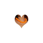 Chunky Acrylic Resin Beaded Necklace for Women Colorful Large Round Choker Adjustable Stack Acrylic Beads Necklace Resin Summer Party Jewelry - style: Orange