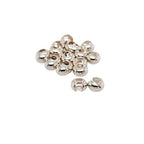 20pcs 925 Sterling Silver Open Crimp Bead Covers, 5MM, By CRAFT WIRE - color: 925 Sterling Silver, size: 5MM
