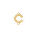26pcs 18k Gold Filled Letter Charms,Initial Charms,Letter Pendants for DIY Bracelet Necklace Jewelry Making - color: letter style 1