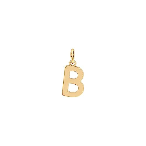 26pcs 18k Gold Filled Letter Charms,Initial Charms,Letter Pendants for DIY Bracelet Necklace Jewelry Making - color: letter style 3
