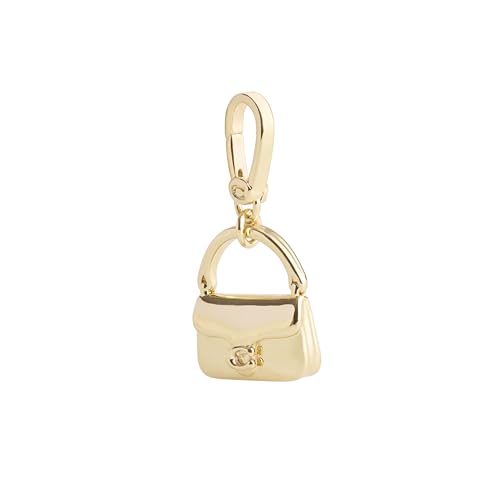 COACH Women's Collectible Signature Jewelry Charm - color: Gold