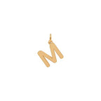 26pcs 18k Gold Filled Letter Charms,Initial Charms,Letter Pendants for DIY Bracelet Necklace Jewelry Making - color: letter style 3