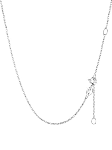 ChicSilver 1.1mm/ 1.5mm 925 Sterling Silver Chains for Women Dainty Thin Silver Necklace Chain for Women - 16/18/20/22/24 Inch - color: 1.5mm Width - Silver, size: 16 Inches Length