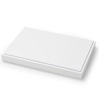 Oirlv Premium White Leather Stackable Jewelry Tray Ring Holder Organizer Showcase Ring Earring Display - color: White, size: Ring Tray
