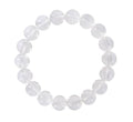 Adabele 1pc Natural Stretch Gemstone Bracelet 8mm (0.31") Bead 7" to 8.5 inch Healing Crystal Energy Quartz Chakra Jewelry Women Unisex Birthday Gift - color: Grade A Clear Crystal, size: 7 inch