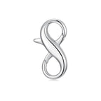 925 Sterling Silver Double Opening Lobster Clasp, Necklace Bracelet Anklet Jewelry Extender Clasp for DIY Jewelry Making (Style 1-1pc) - style: style 1-1pc