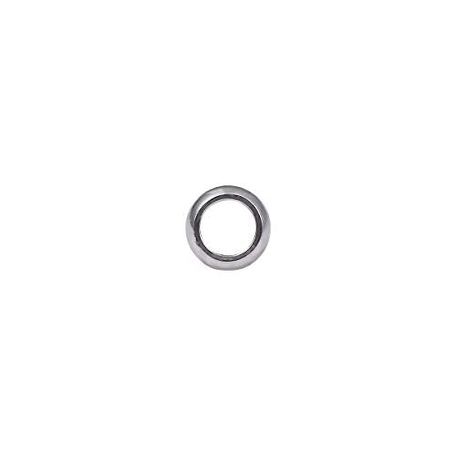 BEADIA Stainless Steel Spacer Beads 3.5x1.2mm Rondelle Loose Charm Caps Beads for DIY Jewelry Making 100pcs with 2mm Hole - color: 3.5x1.2mm 2mm