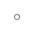 BEADIA Stainless Steel Spacer Beads 3.5x1.2mm Rondelle Loose Charm Caps Beads for DIY Jewelry Making 100pcs with 2mm Hole - color: 3.5x1.2mm 2mm