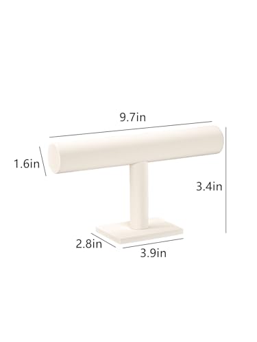Bracelet Holder Stand,Bracelet Organizer Display for Selling,Bangle Organizer for Women,Watch Storage Holder for Men,Jewelry Business Supplies (Beige) - style: Style 2 （Beige 1 Tier ）