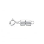 925 Sterling Silver Lobster Clasp for DIY Necklace Bracelet Jewelry Making, Double Spring Clasp with Closed Jump Rings, Necklace Extender Clasp Connector Bracelet Extension (Style 16) - style: Style 16