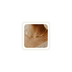 CHESKY Gold Necklace for Women-14K Plated/S925 sterling silver Snake Chain Necklace Dainty Simple Chunky Herringbone Necklace Gold Choker Necklaces Jewelry for Women Mothers Day Gifts for Mom - color: gold, style: 5mm 14 inch snake
