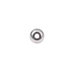 BEADIA Stainless Steel Spacer Beads 5x3mm Rondelle Loose Charm Caps Beads for DIY Jewelry Making 100pcs with 1.5mm Hole - color: 5x3mm 1.5mm