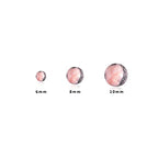 150 Pcs 8mm Pink Zebra Jasper Beads Natural Gemstones Round Loose Beads for DIY Jewelry Making Energy Healing Power Stones - color: Pink Zebra Jasper, size: 8mm