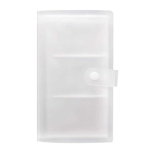 1 Pc Transparent Jewelry Storage Book 84 Pockets Jewelry Album Portable Travel Jewelry Organizer with 60 Pcs Small Clear Plastic Bags for Rings, Necklaces, Bracelets, Studs, Earrings, Brooches