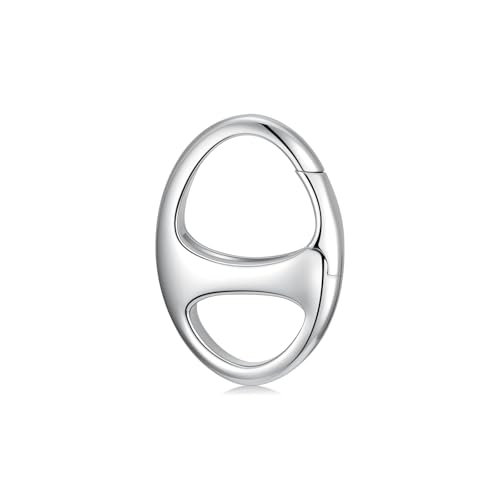 925 Sterling Silver Double Opening Lobster Clasp, Necklace Bracelet Anklet Jewelry Extender Clasp for DIY Jewelry Making (Style 3-1pc) - style: style 3-1pc