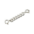 925 Sterling Silver Chain Extender Jewelry Necklace Lobster Clasps and Closures for Necklace Bracelet Jewelry Making Supplies(1piece) (3mm*2cm) - size: 3mm*2cm