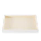 Dark Blue Jewelry Display Tray Ring Necklace Earring Bangle Organizer Multifunctional Storage Case for Jewelry Showcase (Large Tray(white)) - color: 15-White Flat Tray