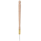 Stainless Steel Crochet Hooks for Embroidery Beading Knitting Sewing Tools Brown Set