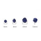 BEADIA Faceted Natural Lapis Lazuli Stone Round Beads 8mm 36cm/Strand for Jewelry Making - color: Lapis Lazuli, size: 8mm