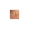 Mothers Day Gifts - Dainty Silver Gold Necklaces for Women Cute Station Choker Simulated Diamond Necklace Simple Layering CZ Necklace Trendy Jewelry Gifts - color: Gold, style: 5pcs Hanging CZ-Cable Chain