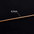 BENECREAT 21-Gauge Tarnish Resistant Copper Wire for Beading Craft, 65-Feet/21-Yard - color: Copper, size: 21-Gauge(65-Feet/22-Yard)