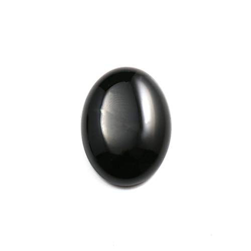 CAB Cabochon Natural Stone Beads for Jewelry Making - Oval, Random Color, Crystal Quartz - Size 15x20 mm, 20 Pieces - size: 15x20mm